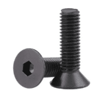 M4x10 DIN 7991 Havşa Başlı İmbus Civata 10.9 Siyah
