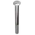 M10x170 DIN 931 Altı Köşe Başlı Cıvata 8.8 Beyaz