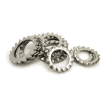 M12 Tırtırlı Rondela Siyah